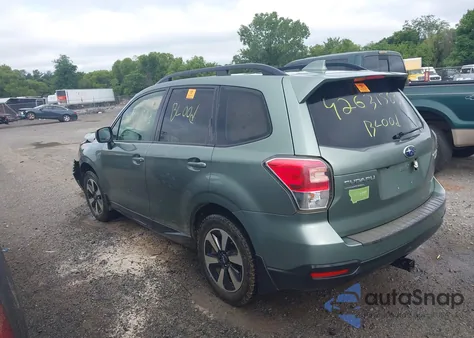 2017 Subaru Forester 2.5I Premium from USA, damaged, VIN JF2SJAGCXHH591576